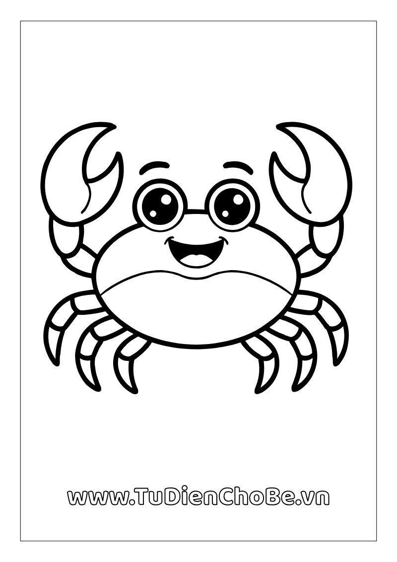 Tranh tô màu động vật biển cho bé – hình vẽ cá, rùa, bạch tuộc, sao biển dễ thương